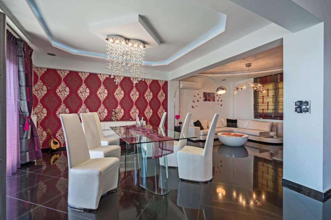 Alkistis Villa With Amazing Sea View Maroulás Exterior photo