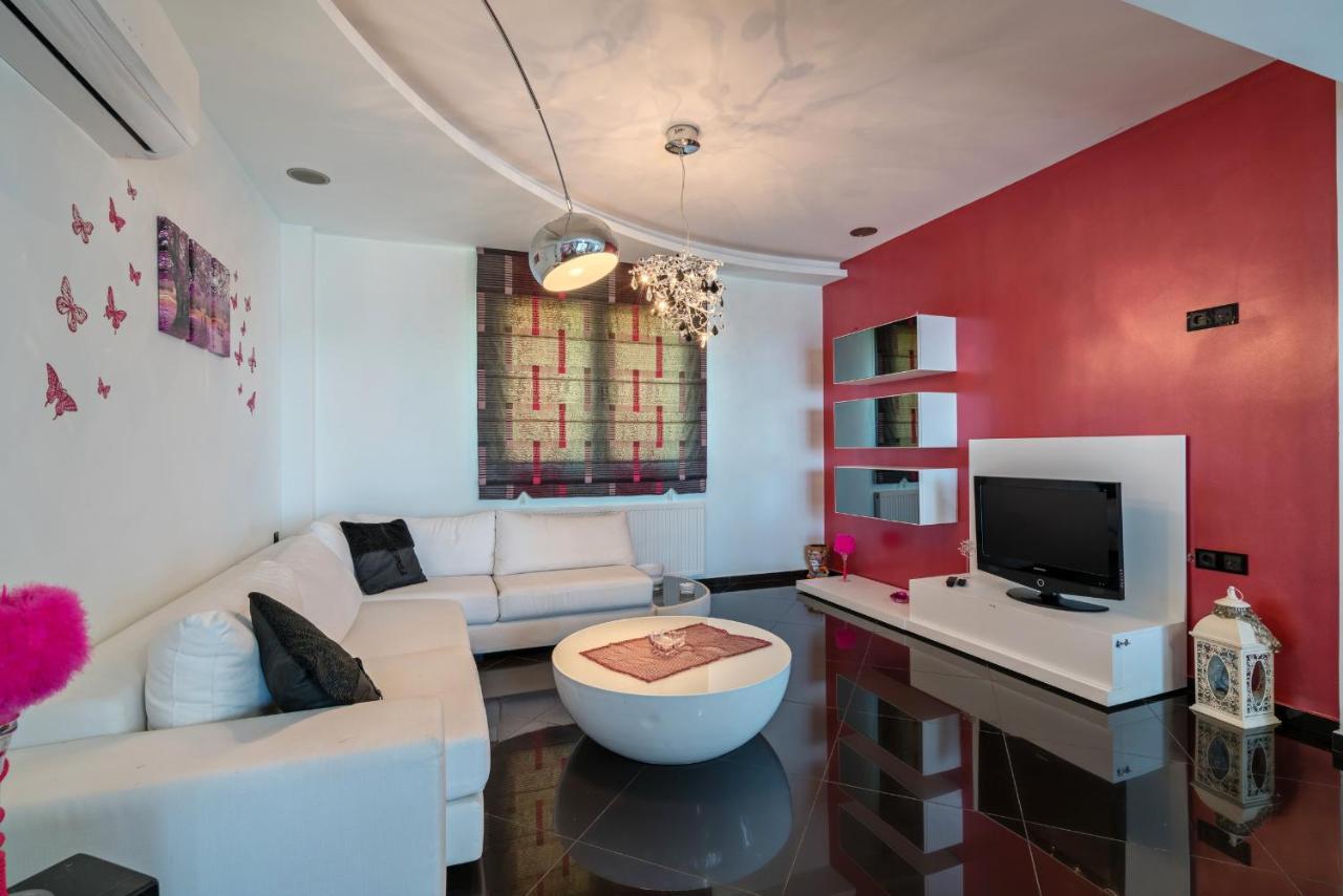 Alkistis Villa With Amazing Sea View Maroulás Exterior photo