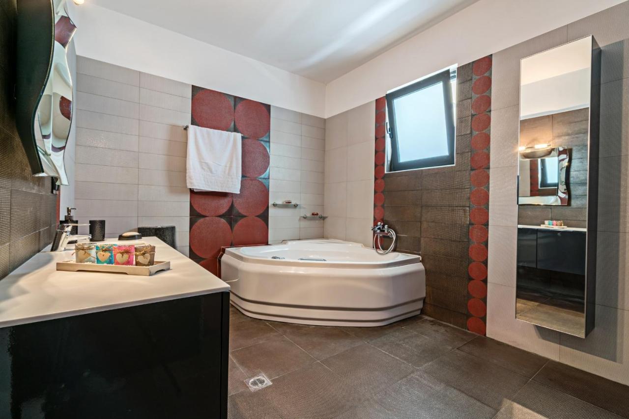 Alkistis Villa With Amazing Sea View Maroulás Exterior photo