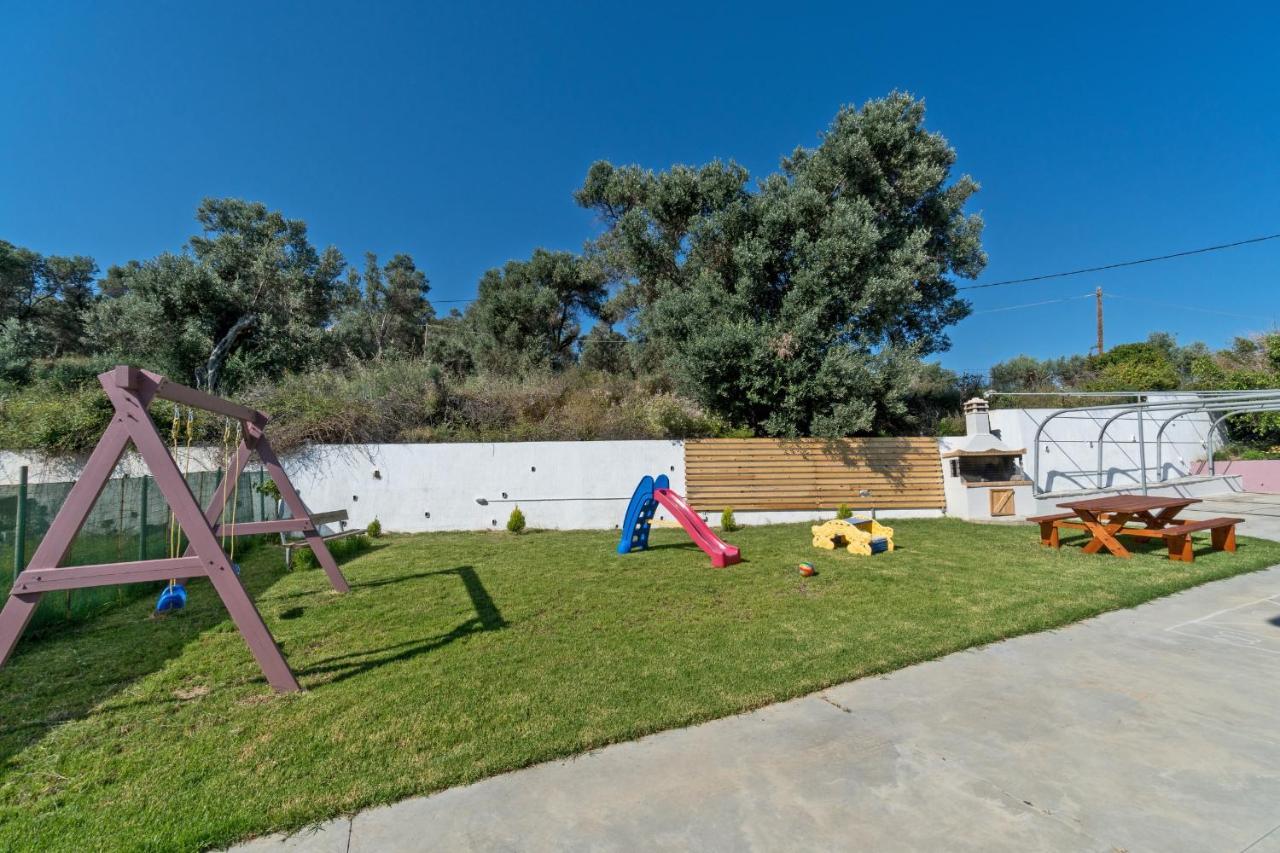 Alkistis Villa With Amazing Sea View Maroulás Exterior photo