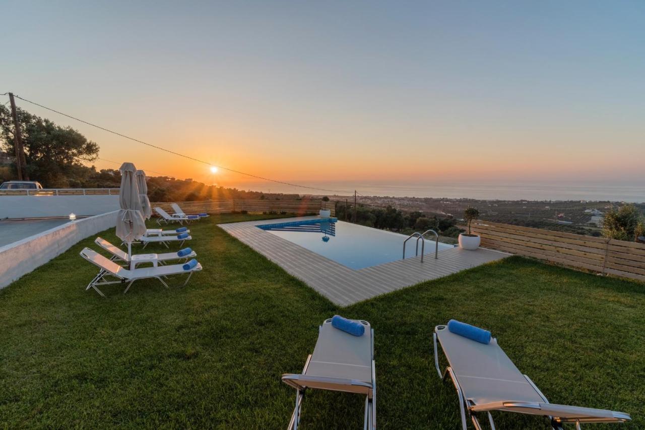 Alkistis Villa With Amazing Sea View Maroulás Exterior photo