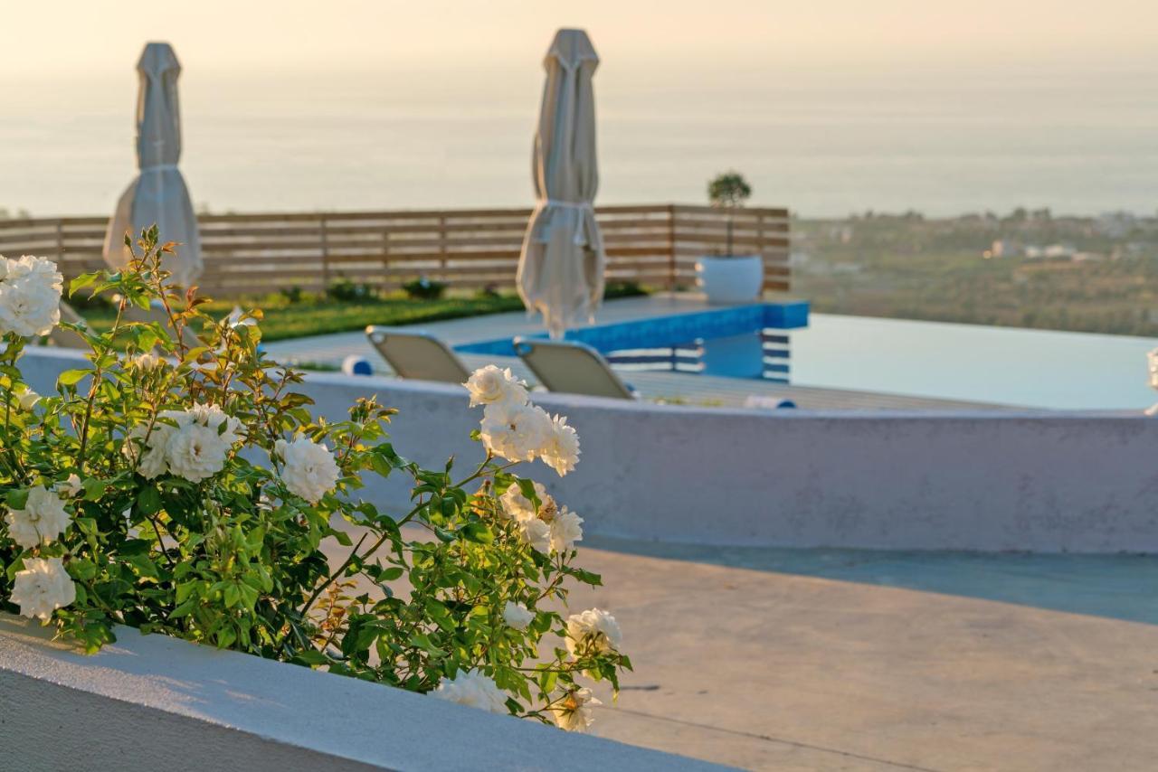 Alkistis Villa With Amazing Sea View Maroulás Exterior photo