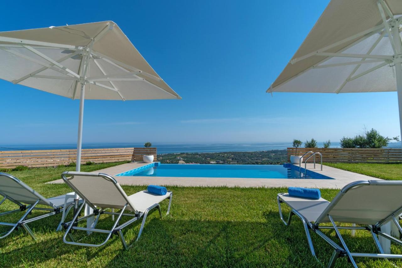 Alkistis Villa With Amazing Sea View Maroulás Exterior photo