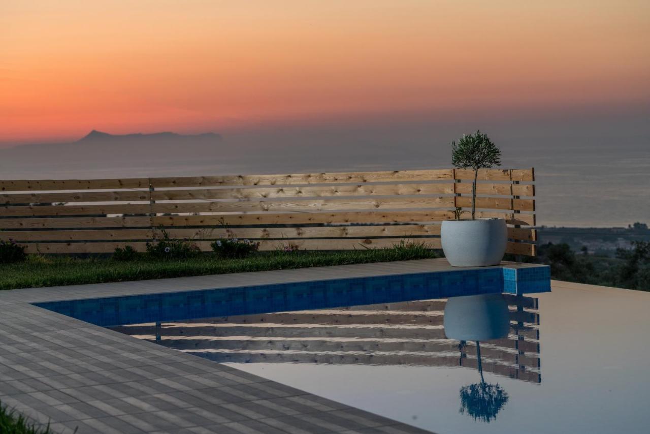 Alkistis Villa With Amazing Sea View Maroulás Exterior photo