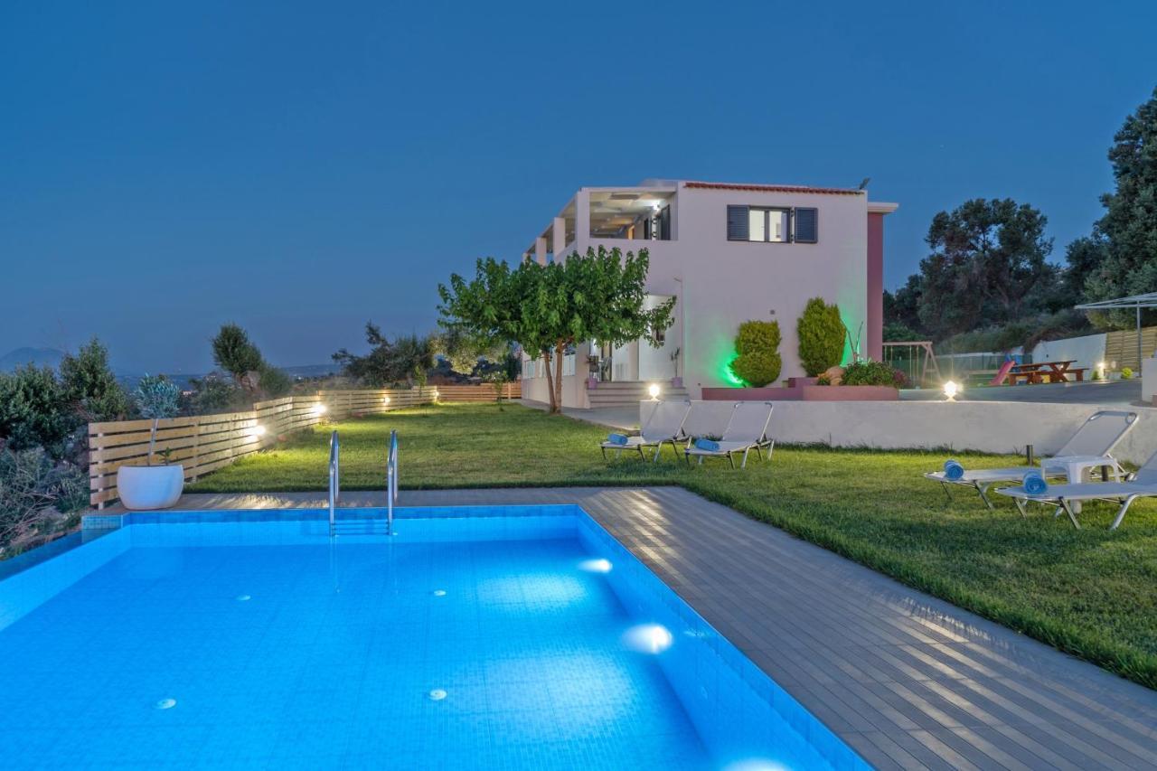 Alkistis Villa With Amazing Sea View Maroulás Exterior photo