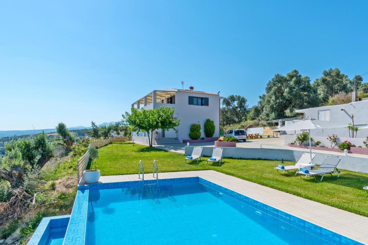 Alkistis Villa With Amazing Sea View Maroulás Exterior photo