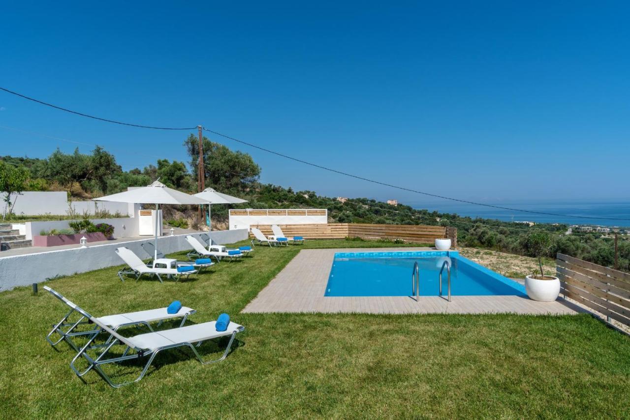 Alkistis Villa With Amazing Sea View Maroulás Exterior photo