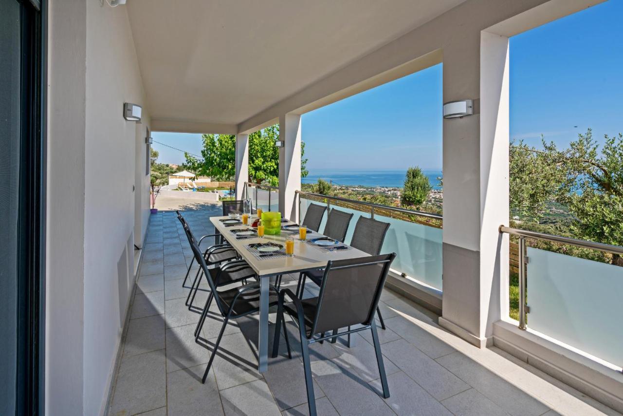 Alkistis Villa With Amazing Sea View Maroulás Exterior photo